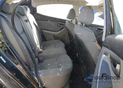 2012 Hyundai Elantra Gls (Ulsan Plant) from USA, damaged, VIN KMHDH4AEXCU382588